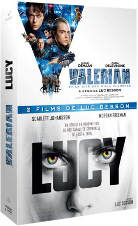 Valerian and the City of a Thousand Planets / Lucy (Valerian i Miasto Tysiąca Planet / Lucy) [2DVD]