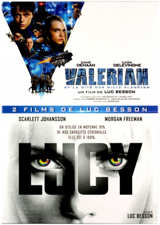 Valerian and the City of a Thousand Planets / Lucy (Valerian i Miasto Tysiąca Planet / Lucy) [2DVD]
