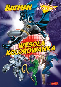 Batman. Wesoła kolorowanka - Adrianna Zabrzewska [KSIĄŻKA]