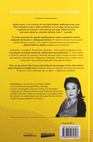 Cesarzowa wdowa Cixi - Jung Chang [KSIĄŻKA]