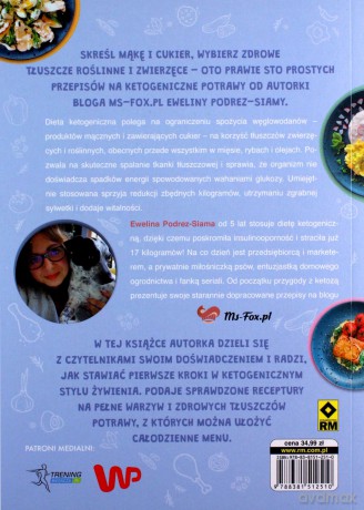 Dieta KETO. Najlepsze przepisy - Siama Ewelina Podrez- [KSIĄŻKA]