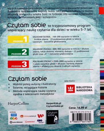 Droga do Nobla. O Marii Skłodowskiej-Curie. Czytam sobie. Poziom 3 - Ewa Nowak [KSIĄŻKA]
