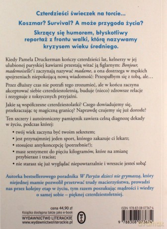 Piękna czterdziestoletnia - Pamela Druckerman [KSIĄŻKA]