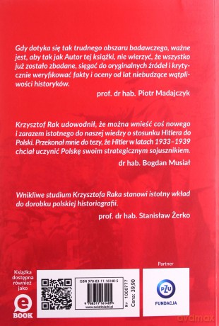 Polska. Niespełniony sojusznik Hitlera - Krzysztof Grzegorz Rak [KSIĄŻKA]