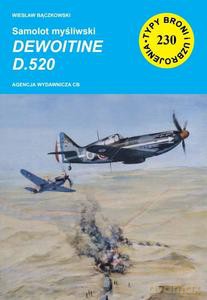 Samolot myśliwski Dewoitine D.520 - Wiesław Bączkowski [KSIĄŻKA]