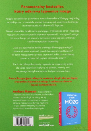W zdrowym ciele zdrowy mózg - Anders Hansen [KSIĄŻKA]