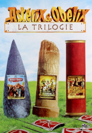 Asterix and Obelix Take on Caesar / Asterix & Obelix: Mission Cleopatra / Asterix at the Olympic Games (Asterix i Obelix kontra Cezar / Asterix i Obelix: Misja Kleopatra / Asterix na olimpiadzie) [BOX] [4DVD]