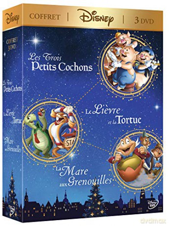 The Three Pigs / The Tortoise and the Hare / The Wind in the Willows (Trzy małe świnki  / Żółw i Zając) (Disney) [3DVD]