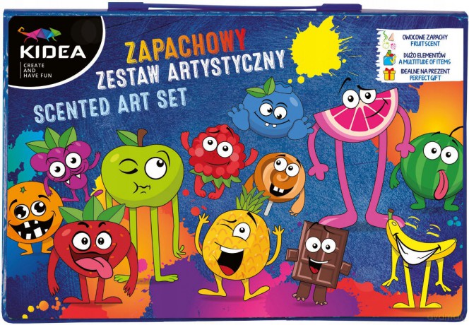 Zestaw artystyczny zapachowy 91 el. KIDEA