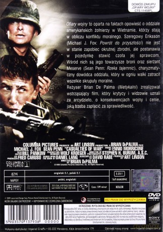 Ofiary wojny (polski lektor) [DVD]