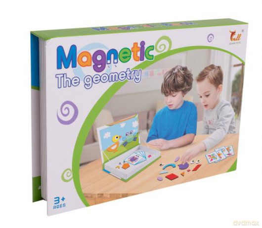Układanka magnetyczna figury geometryczne