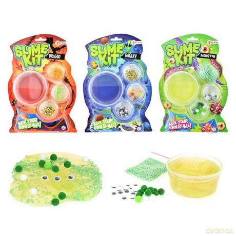 TOITOYS Slime Kit Glut do samodzielnego przygotowania z super dodatkam