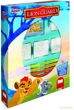 Pieczątki 4 szt. Król Lew Multiprint pudełku