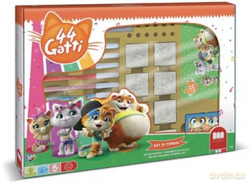Pieczątki Maxi box Koty Multiprint