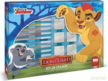 Pieczątki Maxi box Król Lew Multiprint