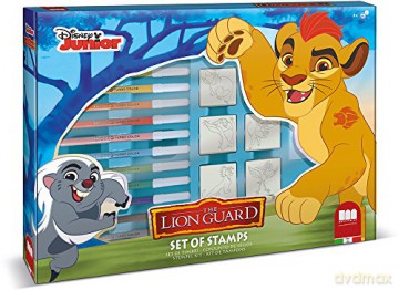 Pieczątki Maxi box Król Lew Multiprint