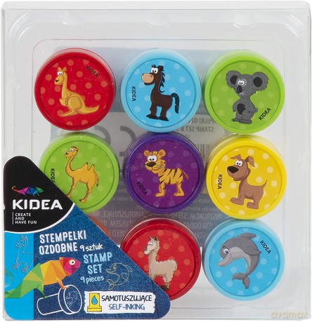 Stempelki zapachowe A 9 szt. Kidea