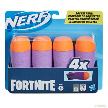 NERF FORTNITE Zestaw strzałek 4x ROCKET REFILL HASBRO