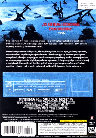 Najdłuższy dzień (polski lektor) [DVD]