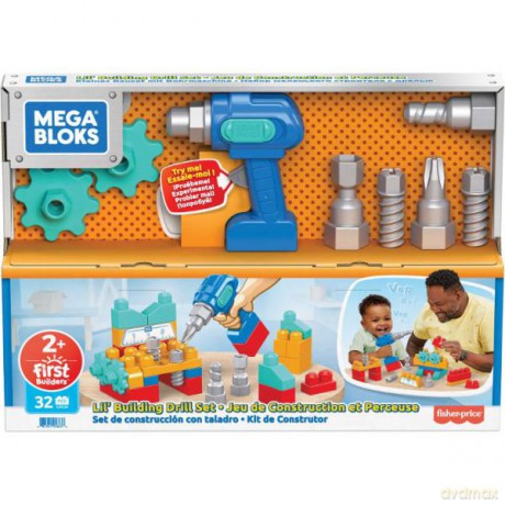 MEGA BLOKS Wiertarka Małego Majsterkowicza MATTEL