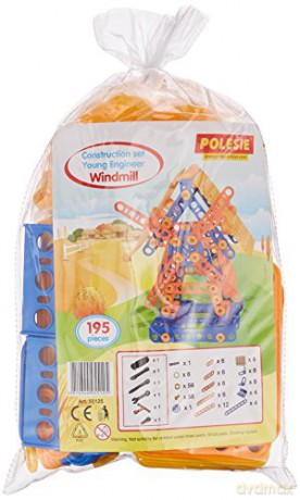 Polesie Zestaw "Wynalazca" Młyn 195 el. w worku