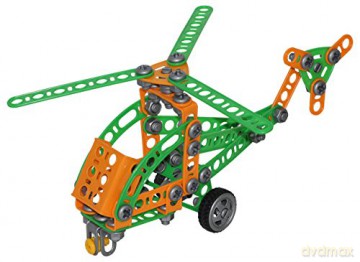 Polesie Zestaw klocków helikopter "Wynalazca" - 130 el. w worku