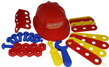 Polesie Zestaw Mechanik 2 - kask w siatce