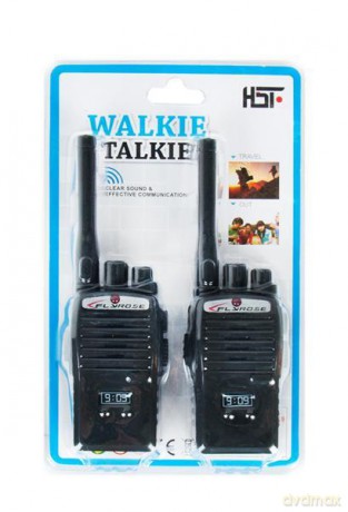 Walkie talkie na baterie 17x27x5 cm