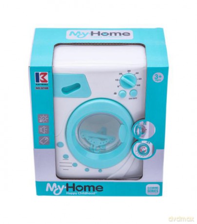 Pralka My Home turkusowa światło, dźwięk