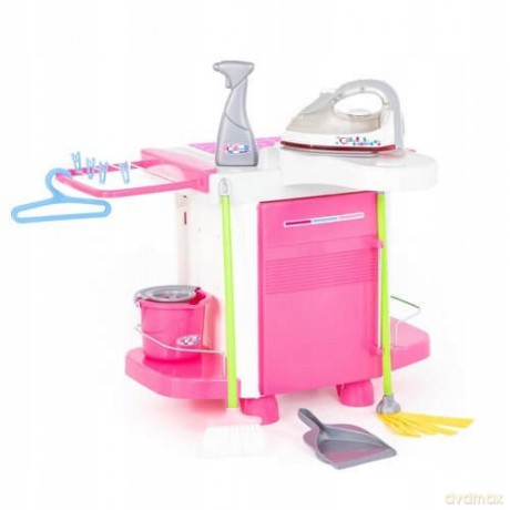 Polesie Zestaw Carmen z akcesoriami i żelazkiem