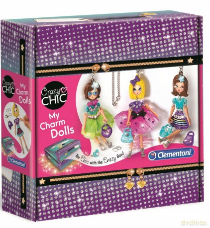 Clementoni Crazy chic Laleczki zawieszki