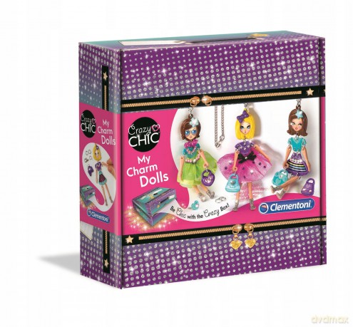 Clementoni Crazy chic Laleczki zawieszki
