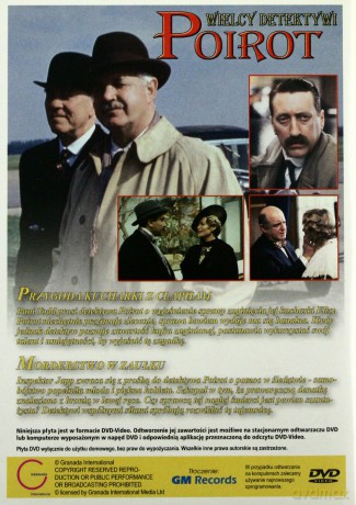 Wielcy Detektywi: Poirot 01: Przygoda kucharki z Clapham / Morderstwo w zaułku [DVD]