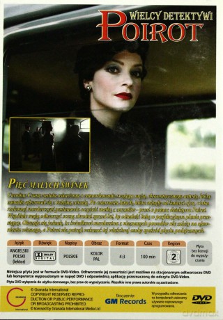 Wielcy Detektywi: Poirot 03: Pięć małych świnek [DVD]