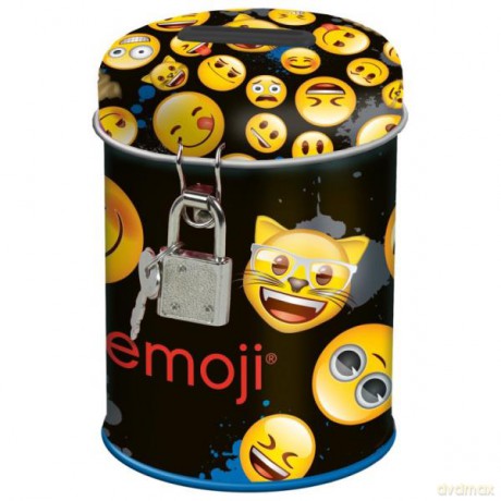 Skarbonka z kłódką Emoji 12 DERFORM