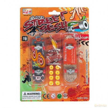 Deskorolka do skręcania 2 szt. 14x19x2 cm