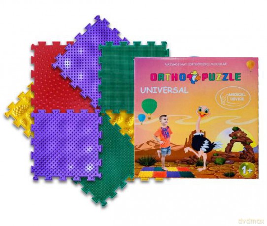 Polesie Mata do masażu ortopedyczna modułowa ORTHO PUZZLE Jeżyki