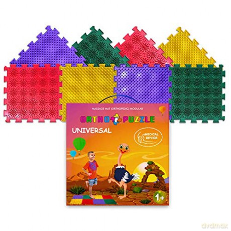 Polesie Mata do masażu ortopedyczna modułowa ORTHO PUZZLE Jeżyki