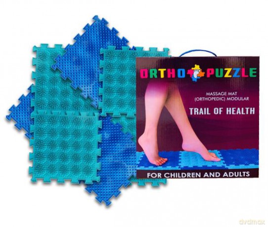 Polesie Mata do masażu ortopedyczna modułowa ORTHO PUZZLE Jeżyki
