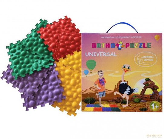 Polesie Mata do masażu ortopedyczna modułowa ORTHO PUZZLE Kamyczki morskie
