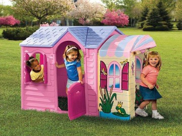 Little tikes Domek wiejski różowy