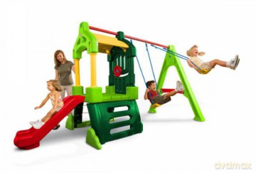 LT Plac zabaw Clubhouse - zestaw huśtawek LITTLE TIKES