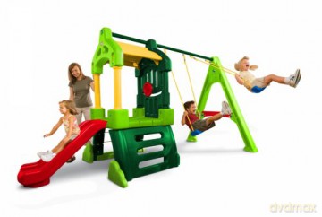 LT Plac zabaw Clubhouse - zestaw huśtawek LITTLE TIKES