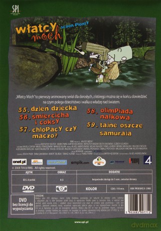 Włatcy Móch sezon 5 odcinki 55-59 [DVD]