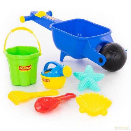 Polesie Zestaw Taczka "Maluch" + akcesoria do piasku