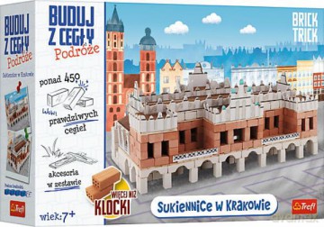 Brick Trick Buduj z cegły Podróże Sukiennice XL Trefl [KLOCKI]