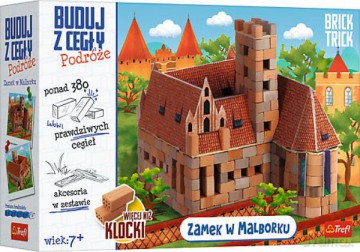 Brick Trick Buduj z cegły Podróże Zamek w Malborku XL Trefl [KLOCKI]