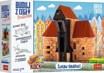 Brick Trick Buduj z cegły Podróże Żuraw Gdański XL Trefl [KLOCKI]