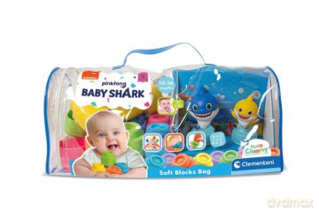 Clementoni Clemmy Klocki w torbie Baby Shark [KLOCKI]