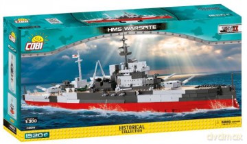 COBI Historical Collection WWII HMS WARSPITE 1515 el. [KLOCKI]